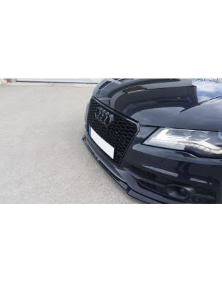 SPLITTER ANTERIORE V.1 Audi S7 / A7 S-Line C7  (Cod. M-AU-A7-1-SLINE-FD1G)