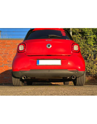 Smart Forfor 453 Silenziatore posteriore destra e sinistra – 1x70 Tipo 24 rec (Cod. F-SM011033-265