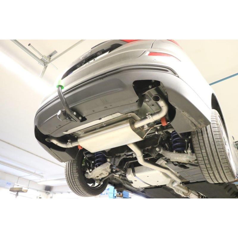 Mondeo V Schrägheck/ Turnier/ berlina Silenziatore posteriore con uscita destrah (Cod. F-FO043015-E