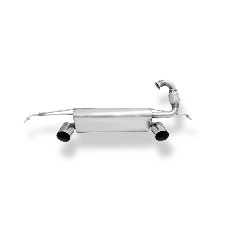 Renault Twingo III 4-Türer – BCM Silenziatore posteriore destra e sinistra - (Cod. F-RE062003-089