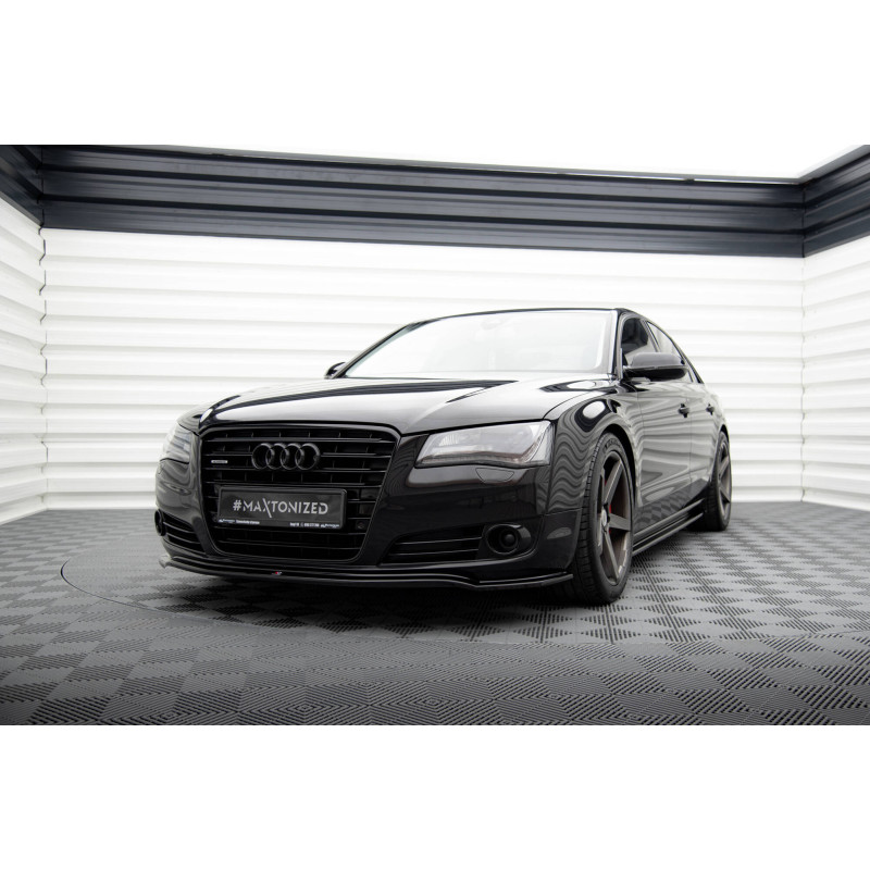 SPLITTER ANTERIORE Audi A8 D4 (Cod. M-AU-A8-D4-FD1G)