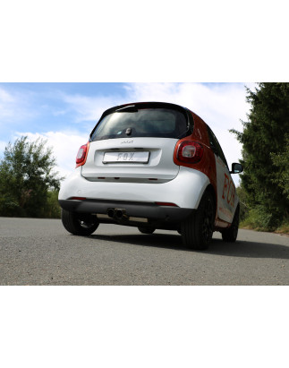 Smart Fortwo 453 Silenziatore posterioreentered – 2x80 Tipo 14 cente (Cod. F-SM011022-090)