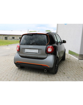 Smart Fortwo 453 Silenziatore posteriore destra e sinistra – 78x75 Tipo 70 re (Cod. F-SM011013-651