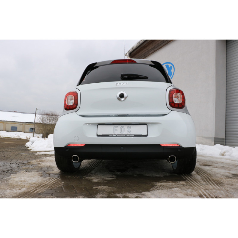 Smart Forfour 453 Silenziatore posteriore destra e sinistra – 78x75 Tipo 70 r (Cod. F-SM011033-651