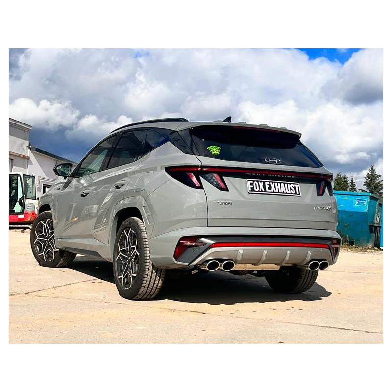 Hyundai Tucson NX4 – 4x2 & 4x4 Silenziatore posteriore destra e sinistra – 2 (Cod. F-HY152005-34