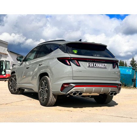 Hyundai Tucson NX4 – 4x2 & 4x4 Silenziatore posteriore destra e sinistra – 2 (Cod. F-HY152005-34