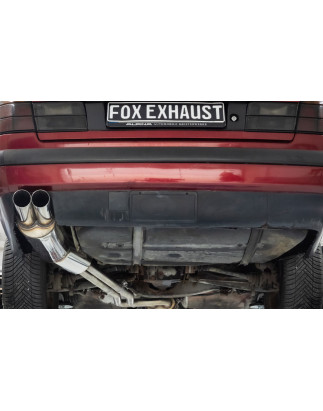 BMW E34 520i Silenziatore posteriore con holder – 2x76 Tipo 14 (Cod. F-BM030032-088)