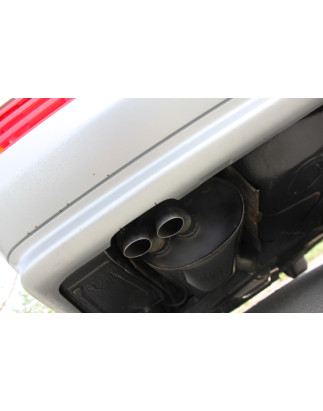 Mercedes SL Tipo R129 Silenziatore posteriore – 2x55 Tipo 55 (Cod. F-MB132022-722)