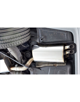 Mercedes SL Tipo R129 Silenziatore posteriore – 2x55 Tipo 55 (Cod. F-MB132022-722)