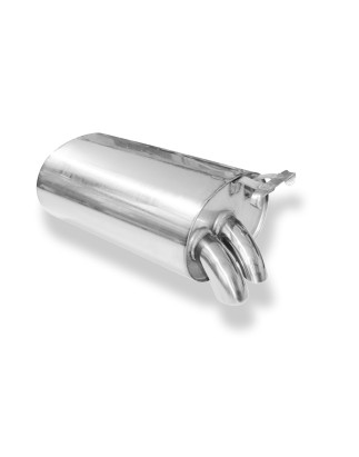 Mercedes SL Tipo R129 Silenziatore posteriore – 2x55 Tipo 55 (Cod. F-MB132022-722)