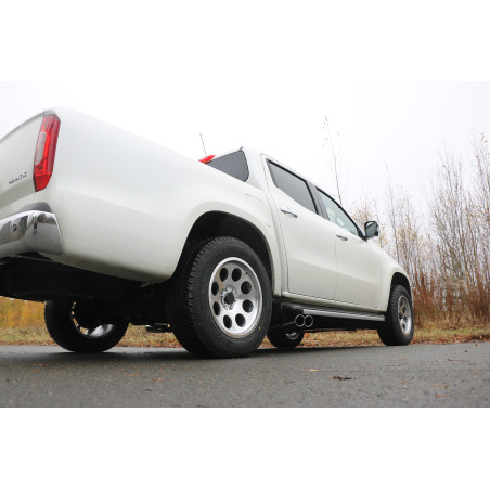 Mercedes X-Class 4-matic terminali di scarico uscita laterale destro e (Cod. F-MB230000-132)