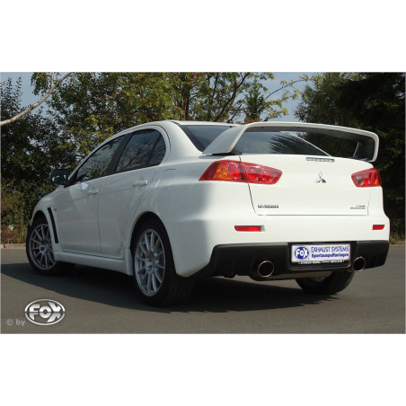 Mitsubishi Lancer Evolution X Silenziatore uscita posteriore destroh (Cod. F-MI143003-349)