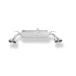Mercedes A-Class 176 4-matic – Brabus bumper Silenziatore posteriore (Cod. F-MB022013-128)