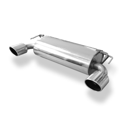 Mitsubishi Lancer Ralliart Silenziatore posteriore con uscite destra e sinistra - (Cod. F-MI144023-3