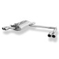 Audi V8 Tipo D11 Silenziatore posteriore con uscite destra e sinistra (duplex)x70 tipo (Cod. F-AU020