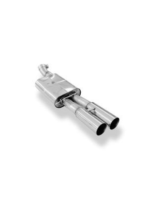 Audi A4 B5 – trazione anteriore Silenziatore posteriore – 2x80 Tipo 10 (Cod. F-AU060132-010)