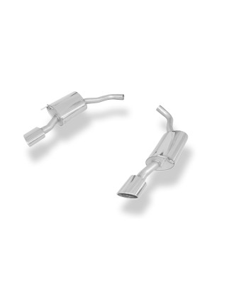 Jaguar XK8 Tipo QEV/ QDV Silenziatore posteriore destra e sinistra – 115x85 (Cod. F-JA060003-461)