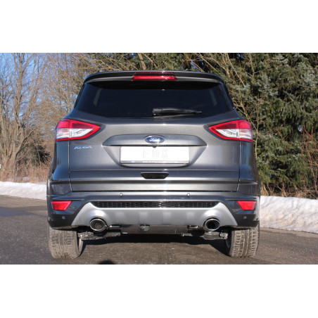 Ford Kuga II – 4x4 Silenziatore posteriore con uscite destra e sinistra (duplex) – 115x85 t (Cod