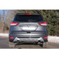 Ford Kuga II – 4x4 Silenziatore posteriore con uscite destra e sinistra (duplex) – 115x85 t (Cod