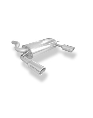 Ford Kuga II – 4x4 Silenziatore posteriore con uscite destra e sinistra (duplex) – 1x100 ty (Cod