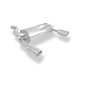 Ford Kuga II – 4x4 Silenziatore posteriore con uscite destra e sinistra (duplex) – 1x100 ty (Cod