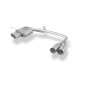 BMW E87 118d 120d Silenziatore posteriore con uscite destra e sinistra (duplex)x76 tipo (Cod. F-BM01