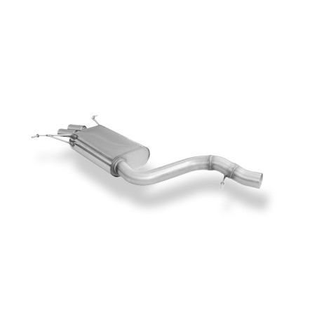 BMW X1 – E84 Petrol Silenziatore posteriore – 2x80 Tipo 25 (Cod. F-BM150012-290)