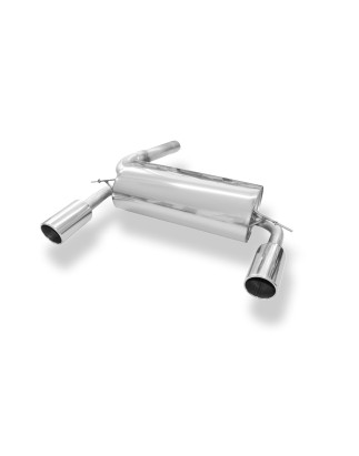 Ford Kuga Silenziatore posteriore con uscite destra e sinistra (duplex) – 1x100 Tipo 16 con uscite