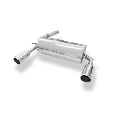 Ford Kuga Silenziatore posteriore con uscite destra e sinistra (duplex) – 1x100 Tipo 16 con uscite