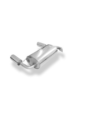 Ford Kuga Silenziatore posteriore con uscite destra e sinistra (duplex) – 1x100 Tipo 16 con uscite