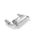 Ford Kuga Silenziatore posteriore con uscite destra e sinistra (duplex) – 1x100 Tipo 16 con uscite