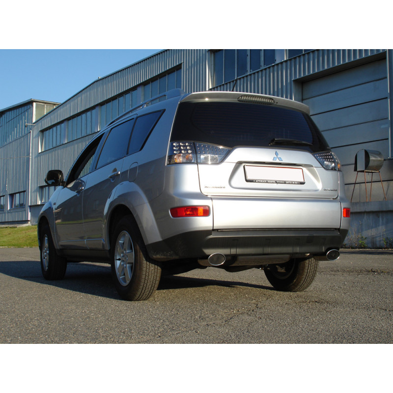 Mitsubishi Outlander CW Silenziatore uscita posteriore destra e sinistra (Cod. F-MI131005-367)