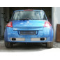 Renault Megane II Sport Silenziatore posteriore con uscite destra e sinistra (duplex)x7 (Cod. F-RE08