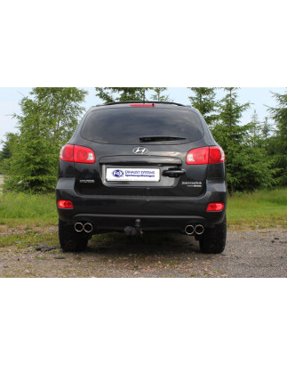 Hyundai Santa Fe 4x4 – CM Silenziatore posteriore destra e sinistra – 2x90 t (Cod. F-HY121004-13