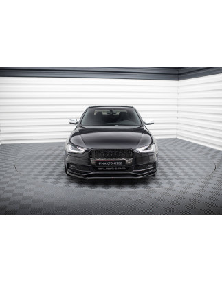 SPLITTER ANTERIORE V.1 Audi A4 S-Line / S4 B8 Facelift (Cod. M-AU-S4-B8F-FD1G)
