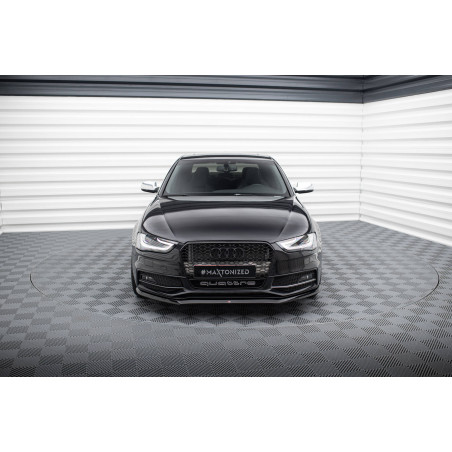 SPLITTER ANTERIORE V.1 Audi A4 S-Line / S4 B8 Facelift (Cod. M-AU-S4-B8F-FD1G)