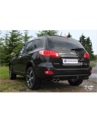 Hyundai Santa Fe 4x4 – CM Silenziatore posteriore destra e sinistra – 2x90 t (Cod. F-HY121004-13