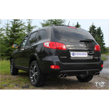 Hyundai Santa Fe 4x4 – CM Silenziatore posteriore destra e sinistra – 2x90 t (Cod. F-HY121004-13