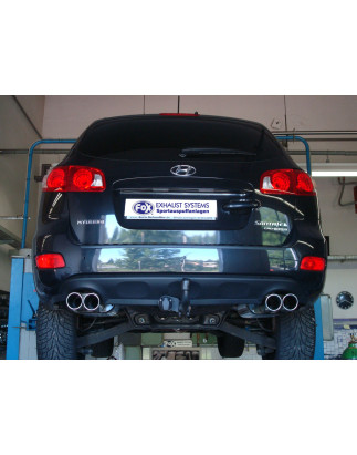 Hyundai Santa Fe 4x4 – CM Silenziatore posteriore destra e sinistra – 2x90 t (Cod. F-HY121004-13