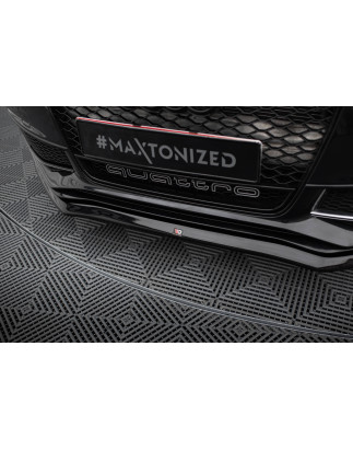 SPLITTER ANTERIORE V.1 Audi A4 S-Line / S4 B8 Facelift (Cod. M-AU-S4-B8F-FD1G)
