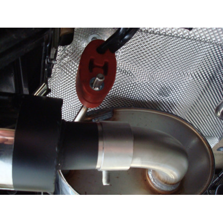 Ford Kuga Silenziatore posteriore con uscite destra e sinistra (duplex) – 106x71 Tipo 32 ri (Cod. 