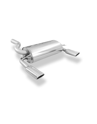 Ford Kuga Silenziatore posteriore con uscite destra e sinistra (duplex) – 106x71 Tipo 32 ri (Cod. 