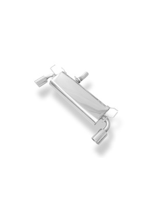 Renault Koleos Diesel Silenziatore uscita posteriore destra e sinistra - (Cod. F-RE170015-153)