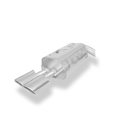 Mercedes CLK Tipo 209 Silenziatore posteriore on one side Ø70mm – 2x1 (Cod. F-MB121012-348)