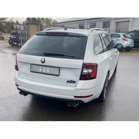 Skoda Octavia 5E – 2,0l 140kW Silenziatore posteriore destra e sinistra – 2x (Cod. F-SK062123-28
