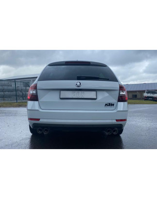 Skoda Octavia 5E – 2,0l 140kW Silenziatore posteriore destra e sinistra – 2x (Cod. F-SK062123-28