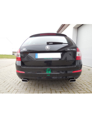 Skoda Octavia 5E Silenziatore posteriore destra e sinistra – 145x65 Tipo 59 (Cod. F-SK062023-671)