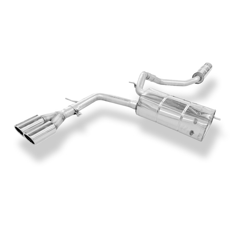 Audi A2 – 1,4l 42l serbatoio semisistema da catalizzatore – 2x80 Tipo 16 (Cod. F-AU040033-130-HA