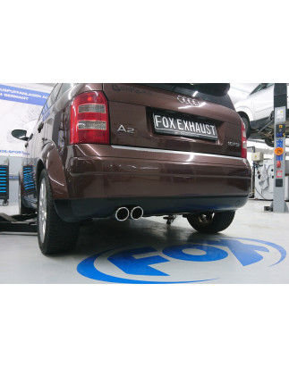 Audi A2 – 1,4l 42l serbatoio semisistema da catalizzatore – 2x80 Tipo 16 (Cod. F-AU040033-130-HA