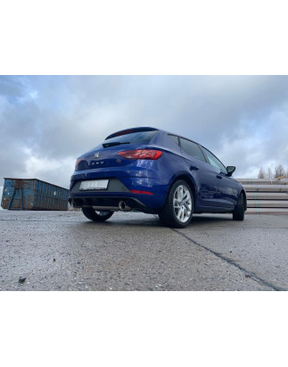 Seat Leon 5F – assale posteriore rigido Facelift Silenziatore posteriore ex (Cod. F-SE042095-293F)
